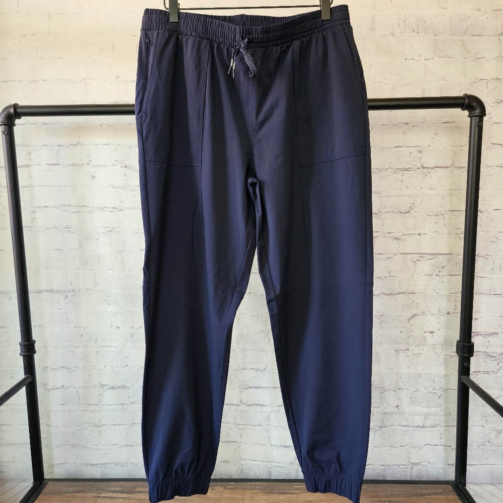 Fabletics Navy Track Pants - ONE JOGGER